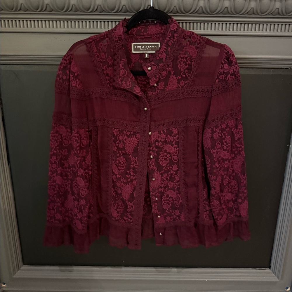 Double D Ranch Petticoats on the Prairie Blouse